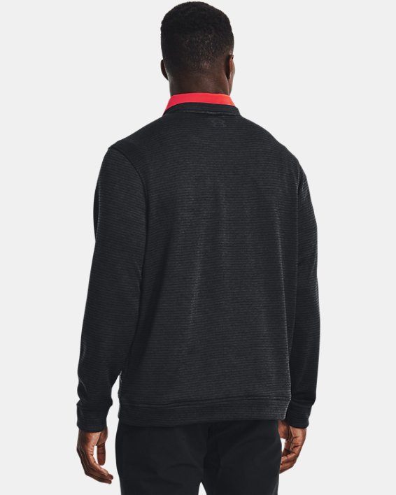 Haut à col ras du cou UA Storm SweaterFleece pour homme, Black, pdpMainDesktop image number 1